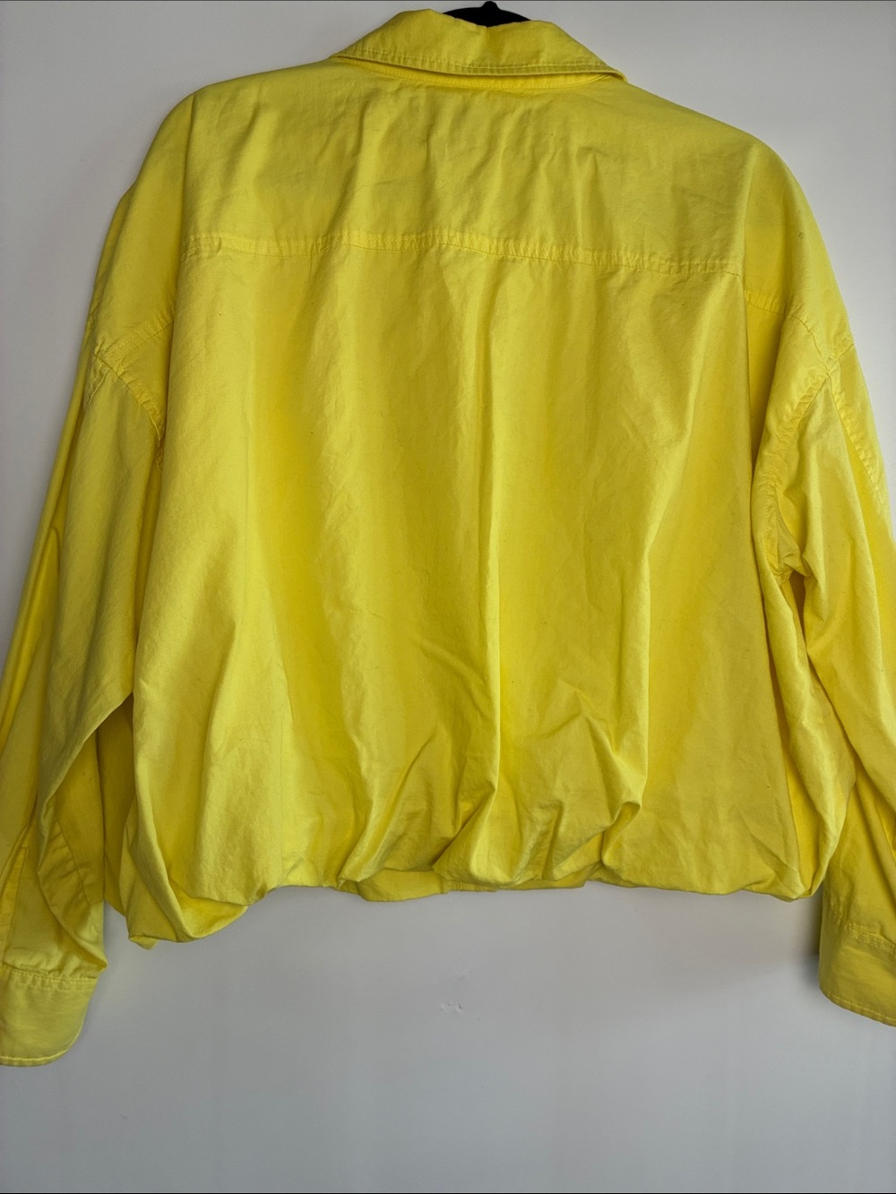 Cynthia Steffe Bright Yellow Button-Front Jean Jacket - Picture 9 of 11